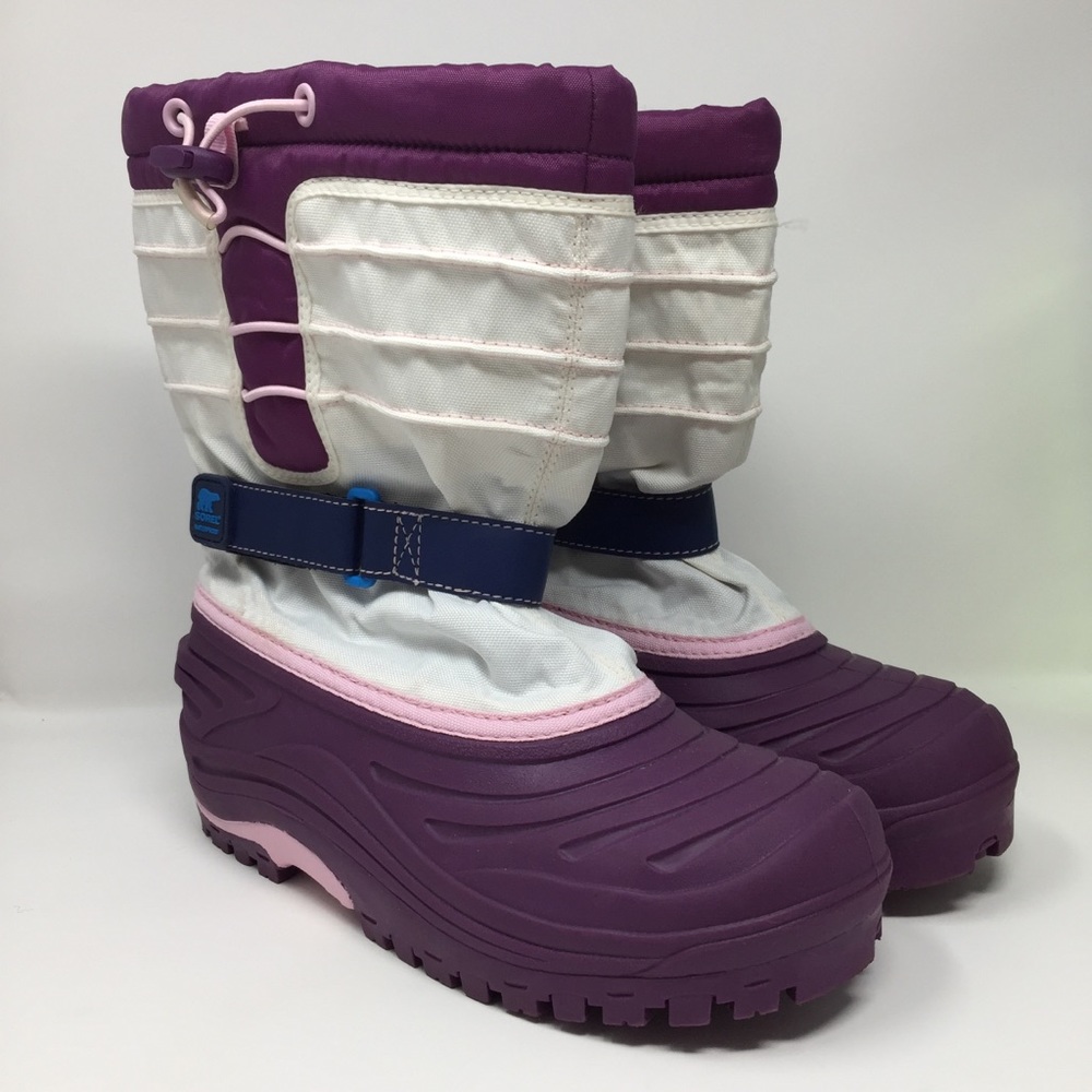 Sorel Girls Waterproof Snow Boots Sz: 5